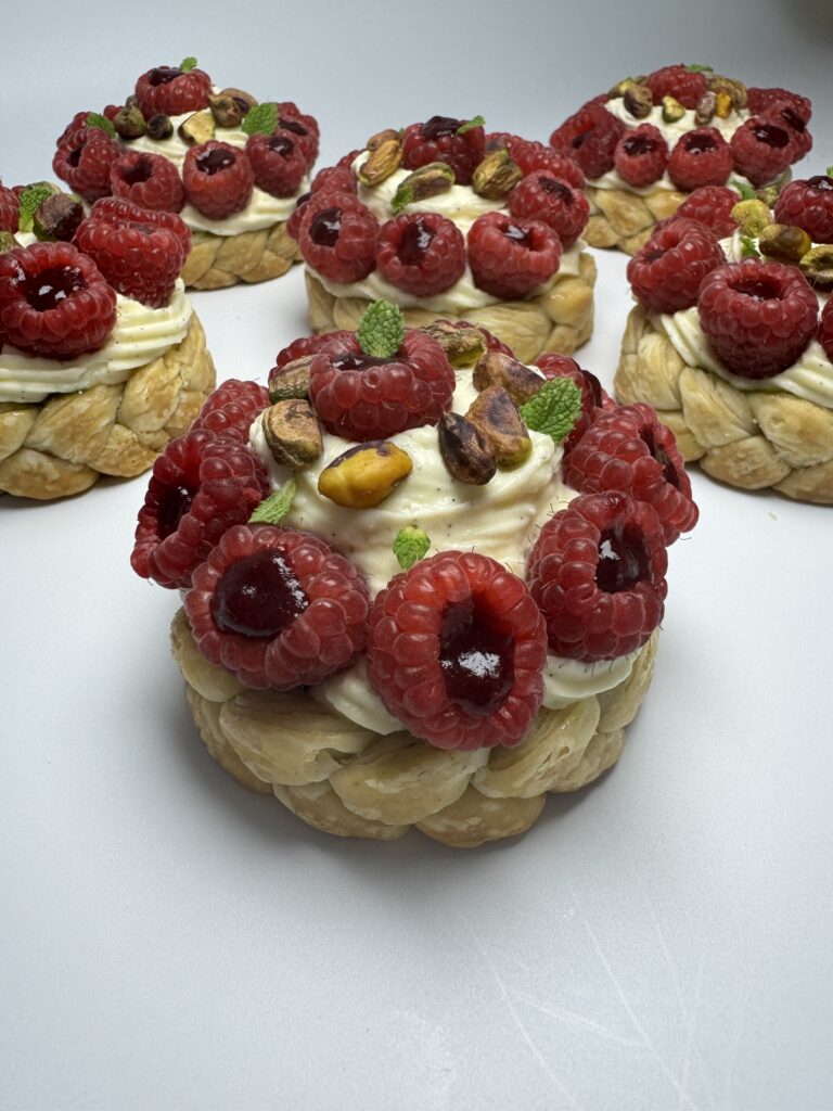 Babna's Pistachio Pastry Tarts