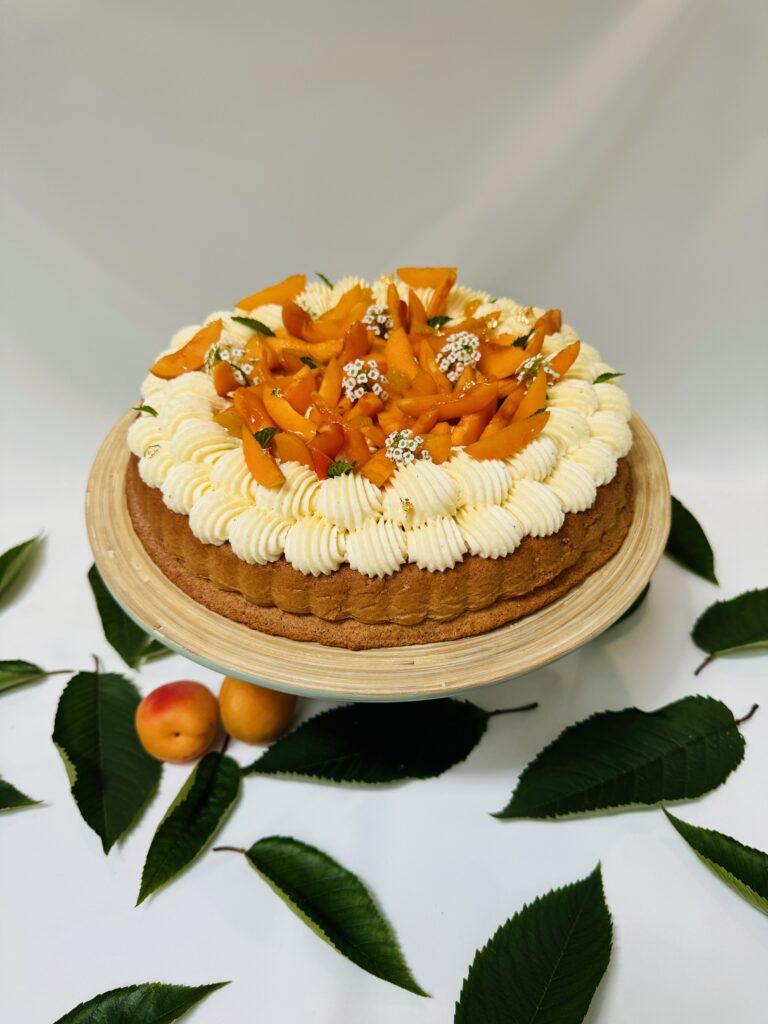 Babna's Honey and Apricot Flan