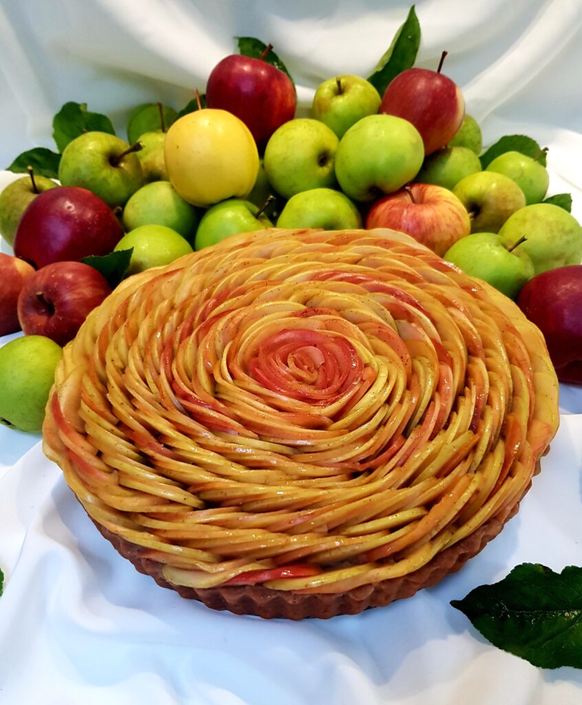 Babna's Almond and Apple Tart