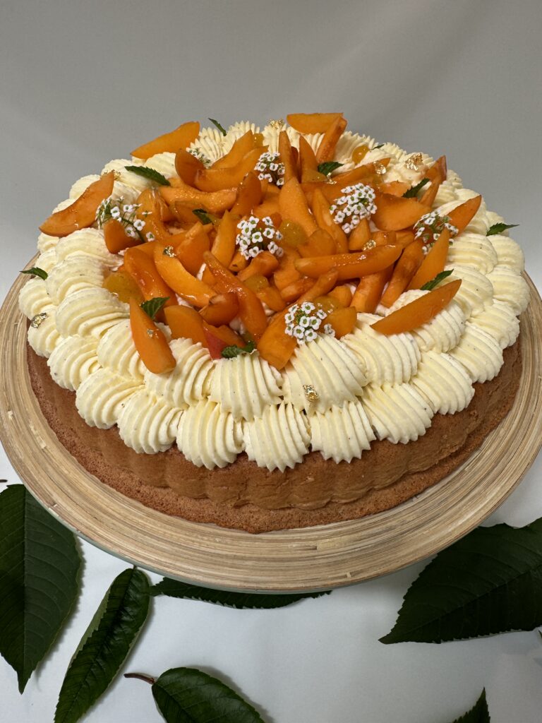 Babna's Honey & Apricot Flan 