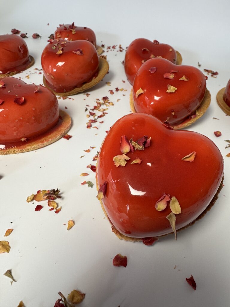 Babna's Chocolate Heart Entremet