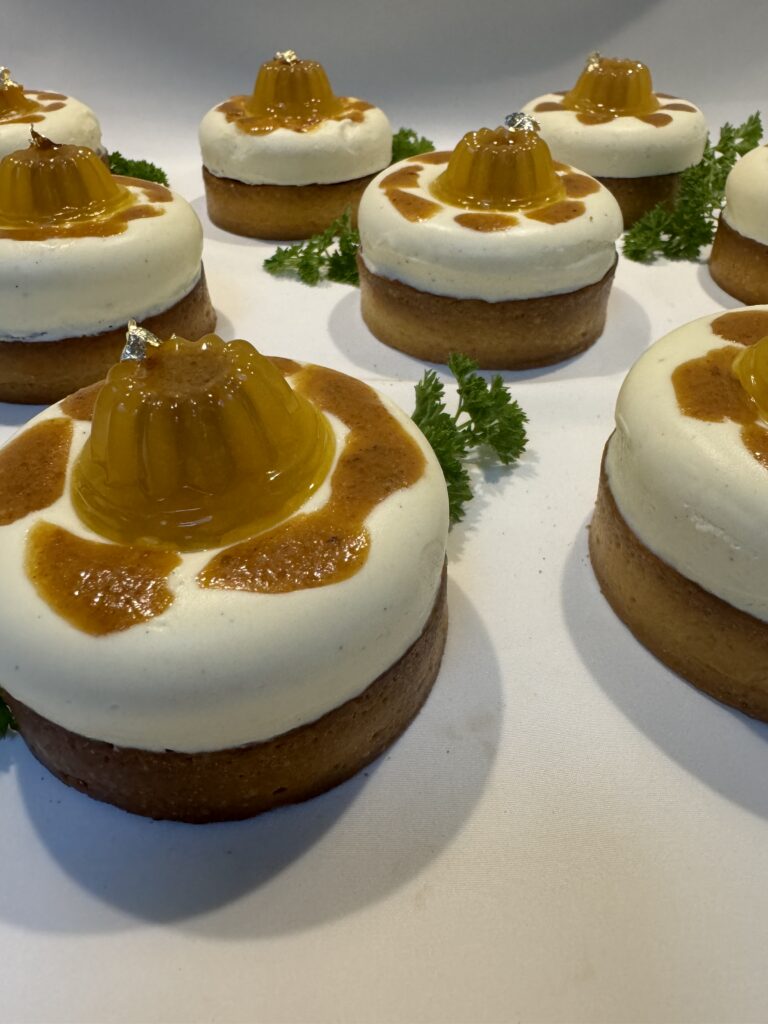 Babna's Carrot and Walnut Tartelettes