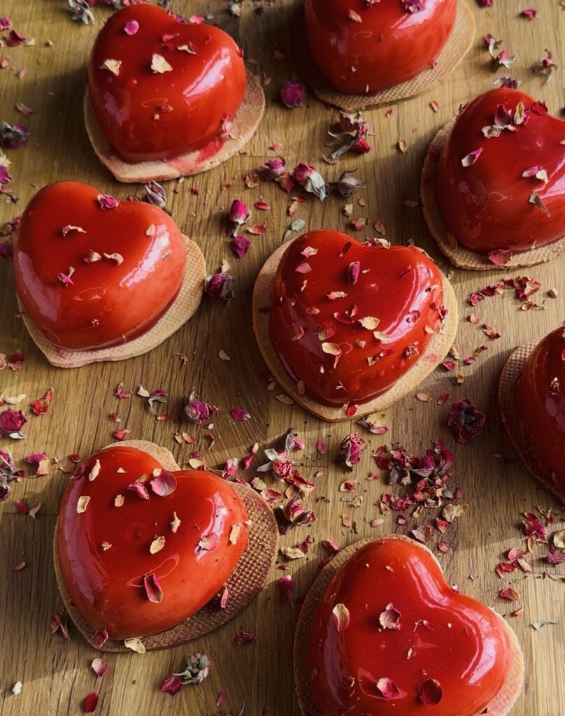 Babna's Chocolate Heart Entremet