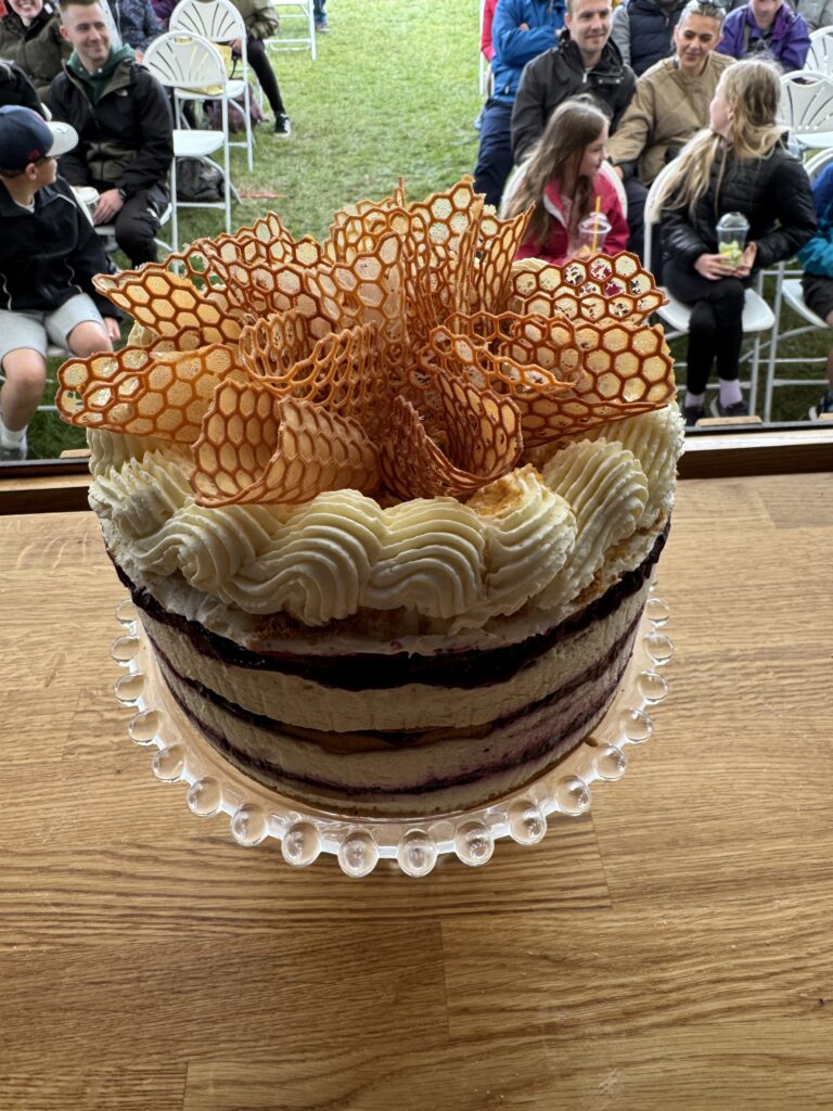 Babna's Russian Berry and Honey Cake